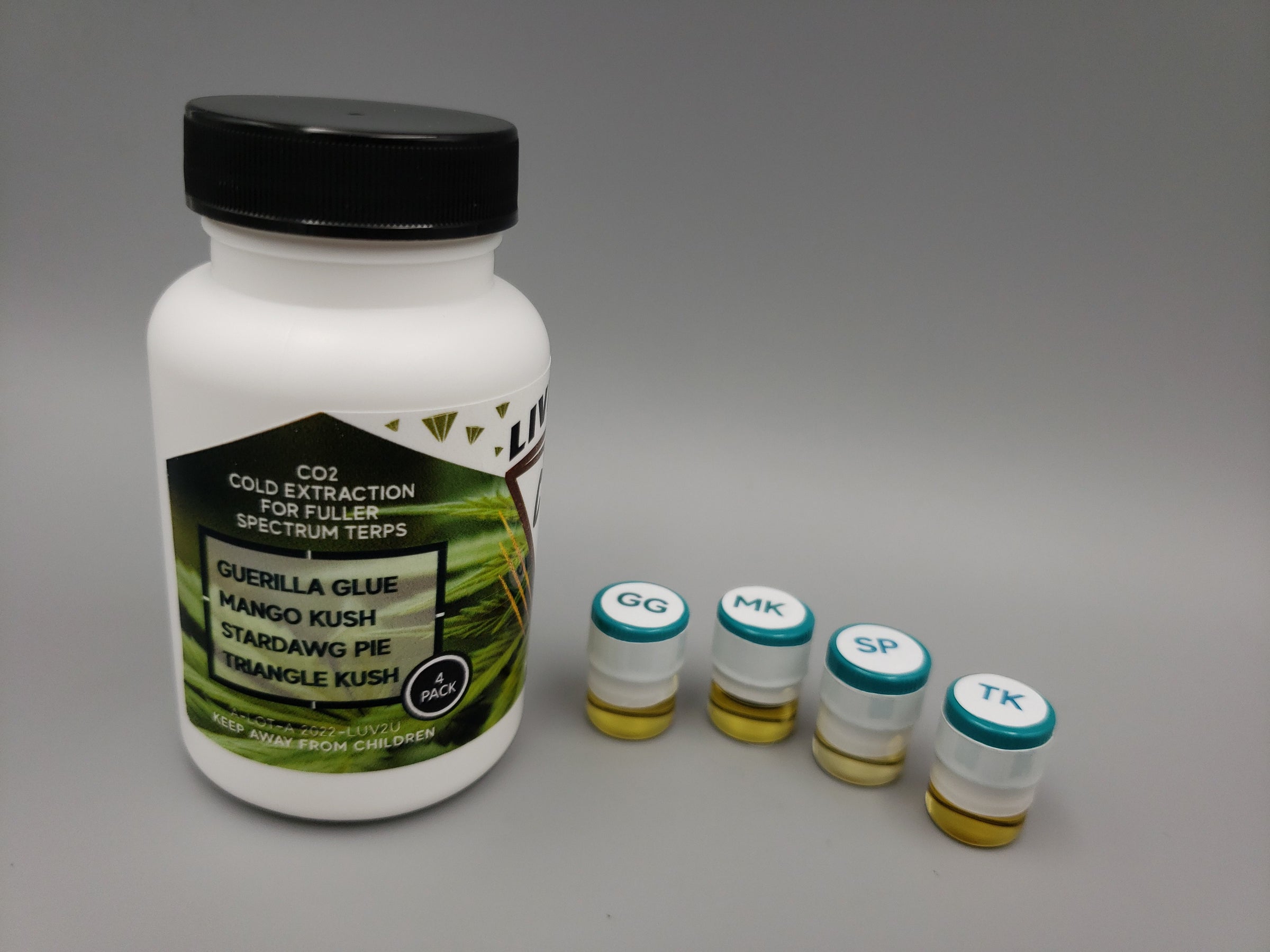 Sample Pack of organic unadulterated terpenes | Clear Nation Terpenes